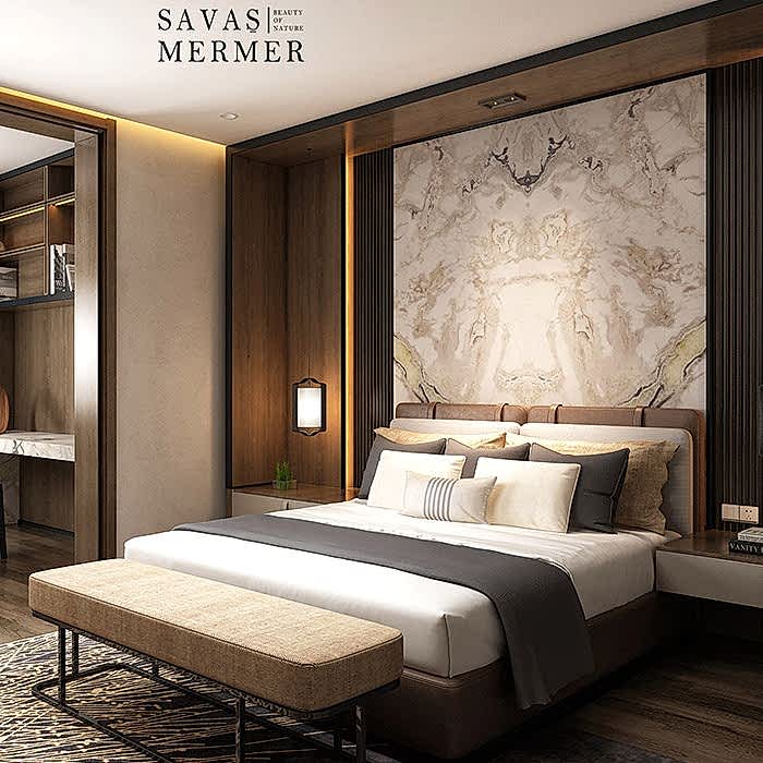 Lüksün Zirvesi: Calacatta Mermer